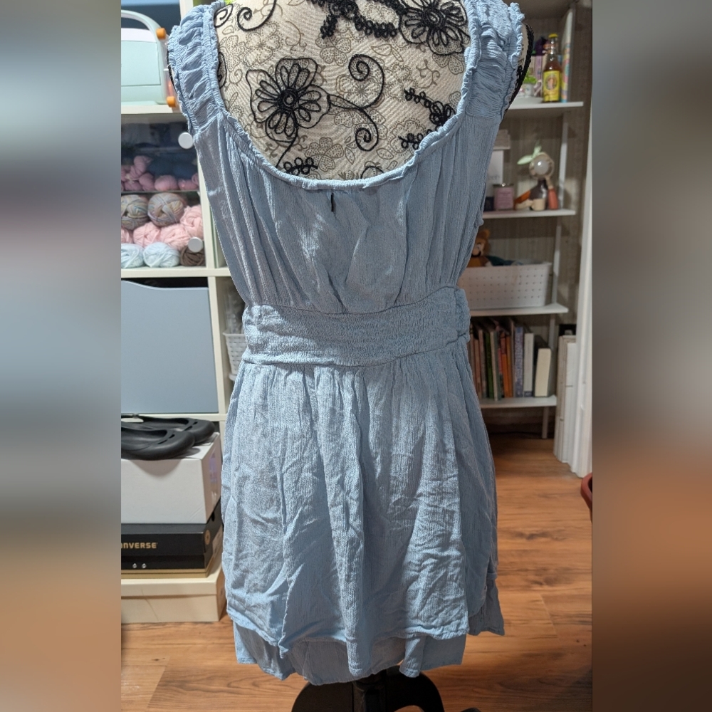 O'Neill Light Blue Mini Dress - Picture 2 of 4